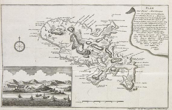 Jean Baptiste Labat - Reisen nach Westindien, 7 Bde. 1782. [12]