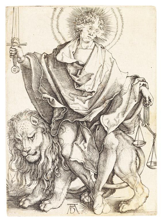 Albrecht Dürer - Die Sonne der Gerechtigkeit (Sol Iustitiae)