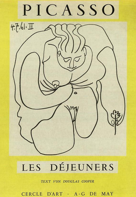 Pablo Picasso - 5 Werke + 1 Beigabe