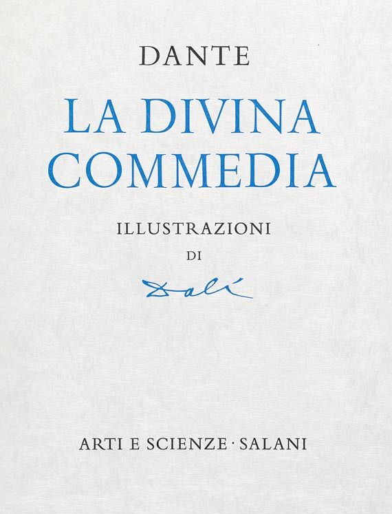 Salvador Dalí - Dante, Divina Commedia. 9 Bde. (Ldr.-Schuber) 1964 - Altre immagini