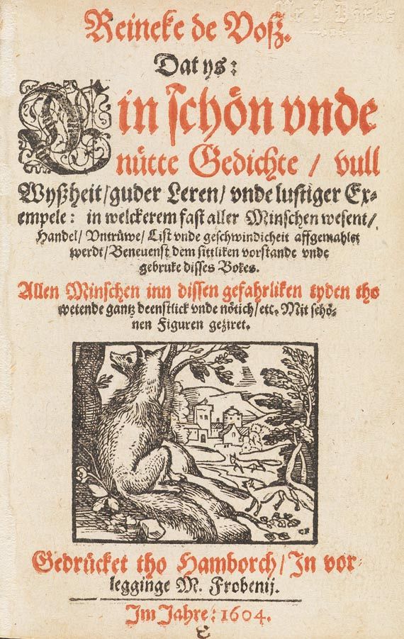 Reineke de Vosz - Reineke de Vosz. 1604.