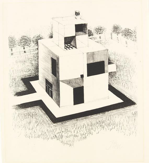  Mappenwerk - Bauhaus-Drucke. Neue Europäische Graphik. Erste Mappe. Meister des Staatlichen Bauhauses in Weimar - Altre immagini