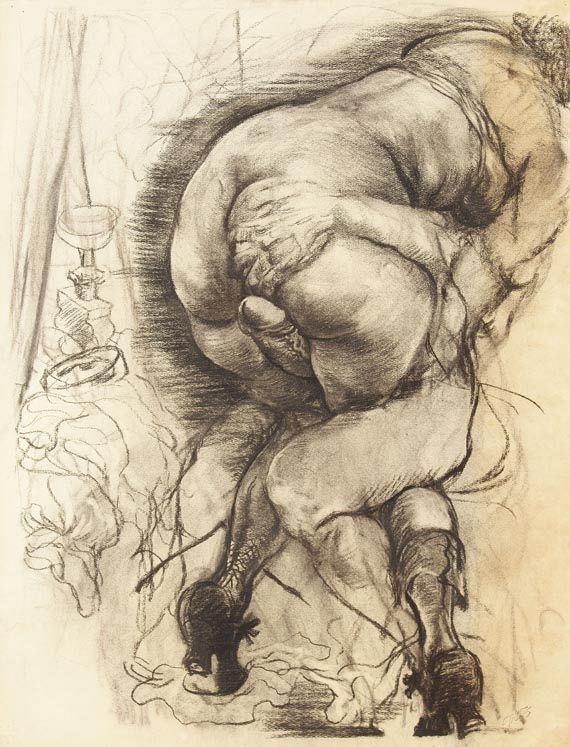 George Grosz - Erotische Szene