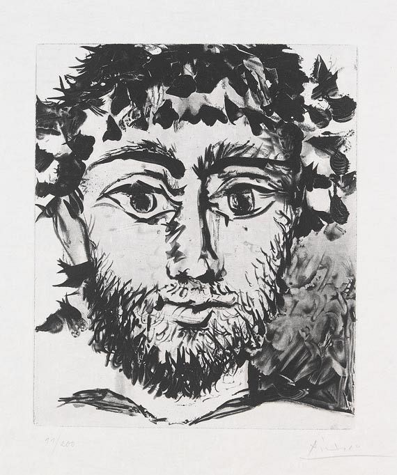 Pablo Picasso - Tête de Faune