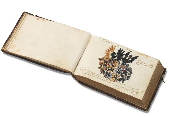  Album amicorum - Stammbuch des Johann v. Bassen. 1595. - Altre immagini