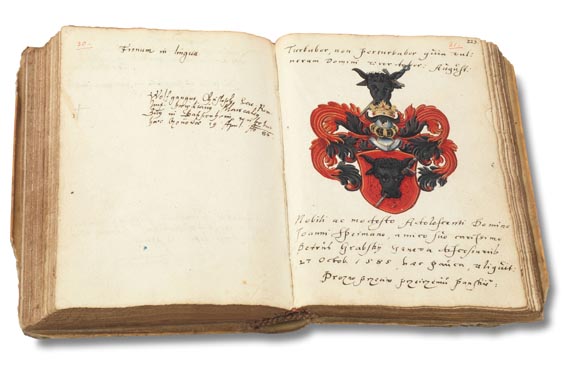  Album amicorum - Stammbuch des Johann Speimann. 1585. - Altre immagini