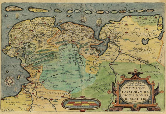 Niederlande - Oost ende West Vrieslandte beschryvinghe ... 1568.