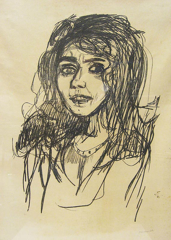 Oskar Kokoschka - Maria Orska, 1922