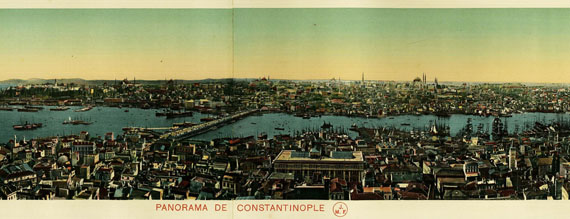   - Panorama de Constantinople. 1910.
