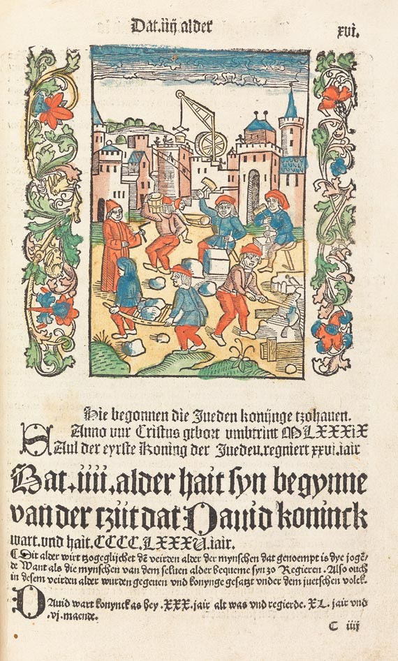   - Die Chronica van der hilliger Stat Coellen, 1499. - Altre immagini