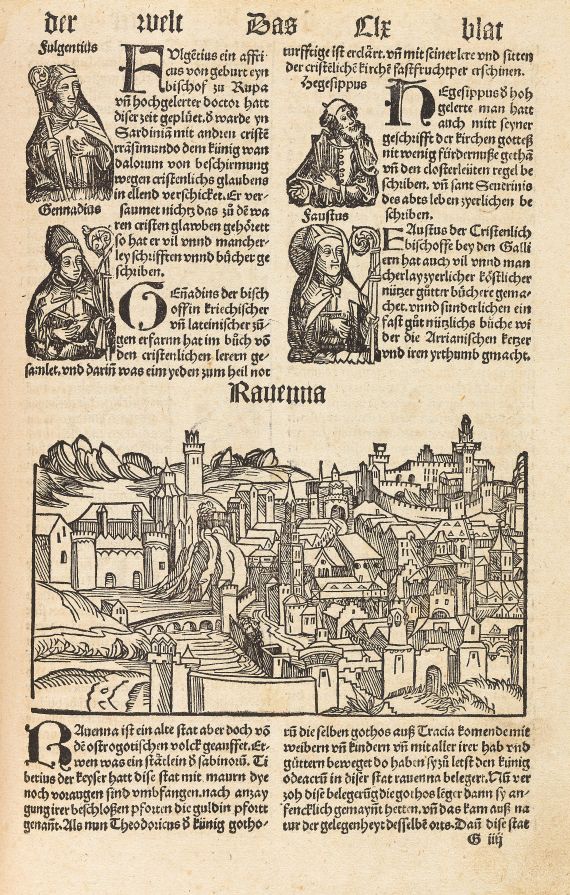 Hartmann Schedel - Buch der Croniken. 1500.