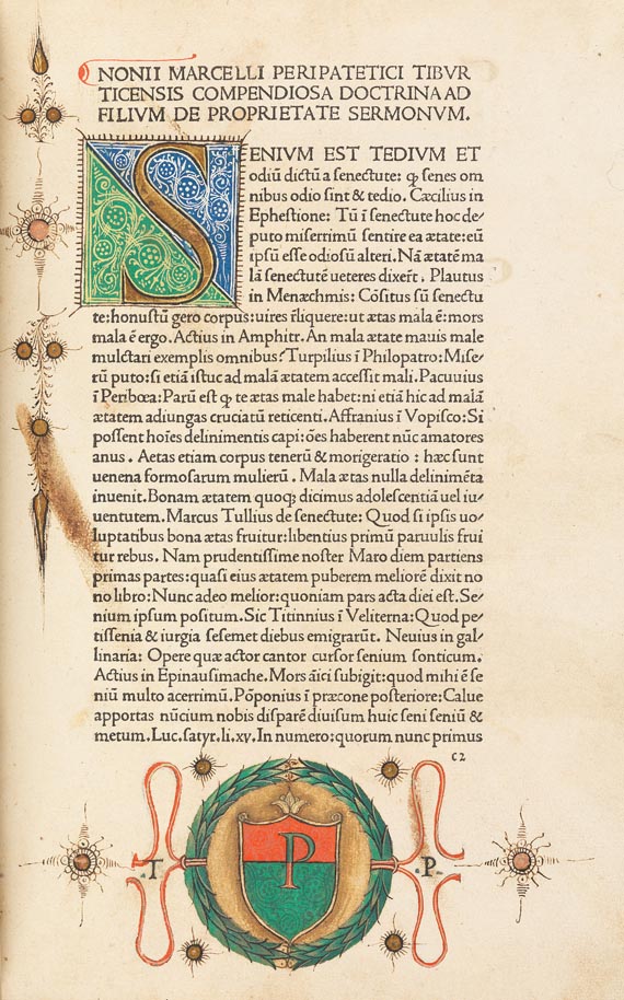  Nonius Marcellus - De proprietate sermonum. Venedig 1476 - Altre immagini