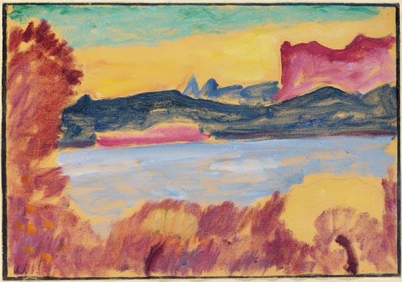 Alexej von Jawlensky - Landschaft Genfer See