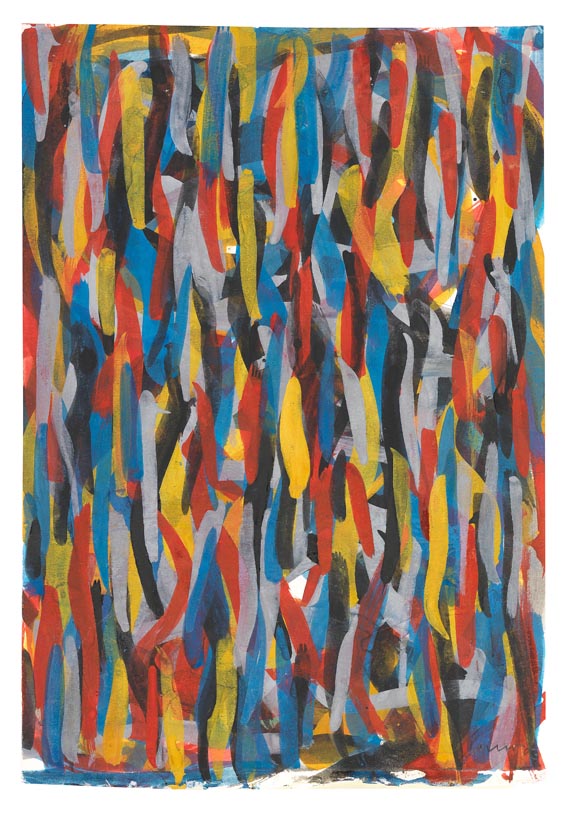 Sol LeWitt - Vertical Brushstrokes