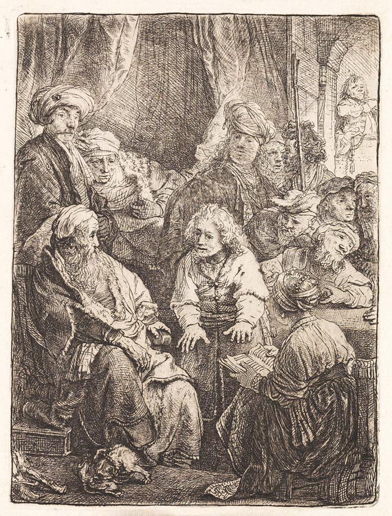 Harmensz. Rembrandt van Rijn - Joseph, seine Träume erzählend