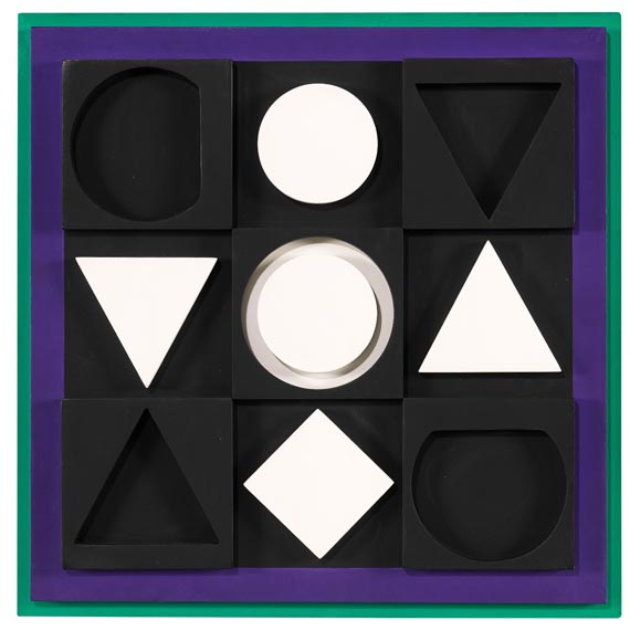 Victor Vasarely - Caribe Negatif