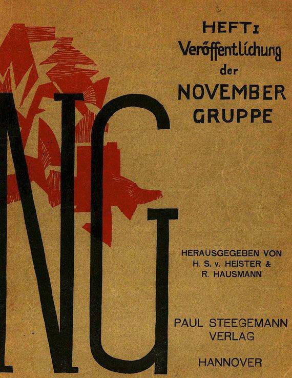  November Gruppe - November-Gruppe-Veröffentlichungen, Heft 1, 1921