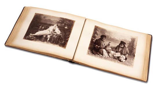  Fotografie - Fotoalbum, Ägpten und Palästina, um 1900. - Altre immagini