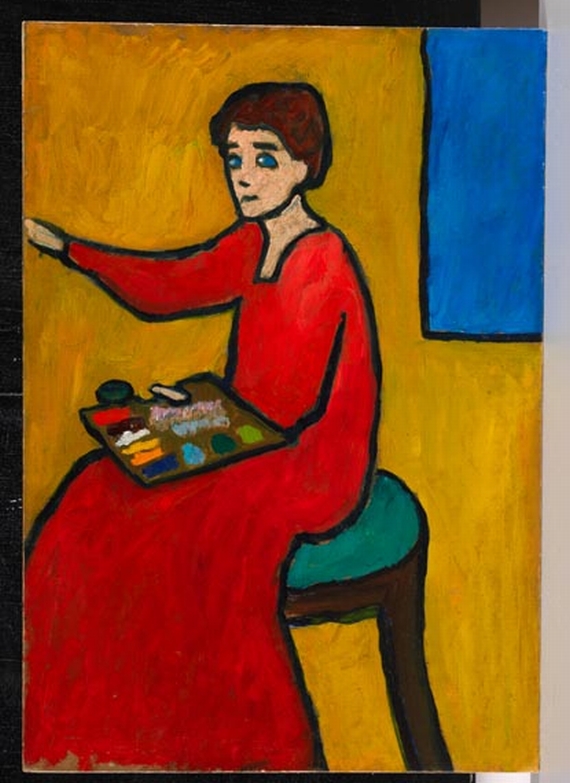 Gabriele Münter - Beim Malen (wohl Marianne von Werefkin) - Altre immagini