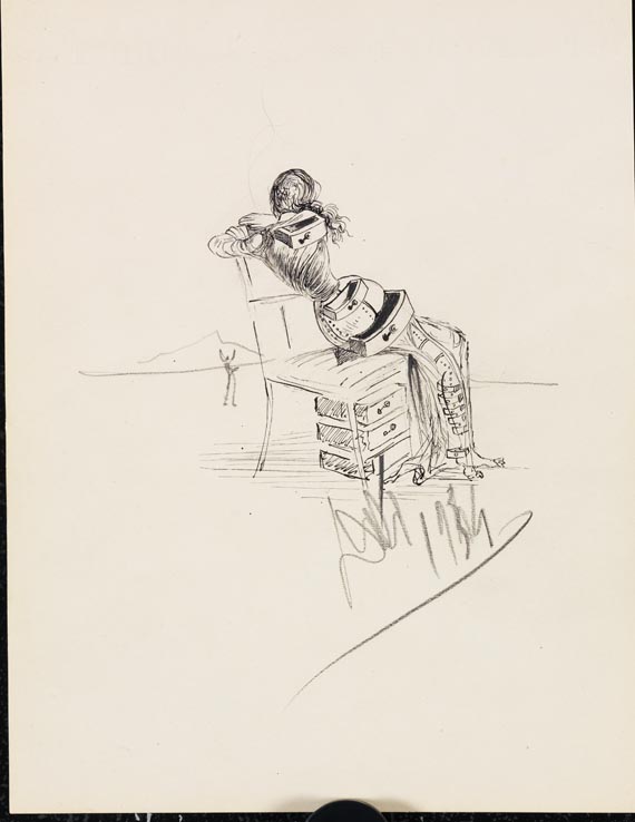 Salvador Dalí - Nue assise aux Tiroirs - Altre immagini