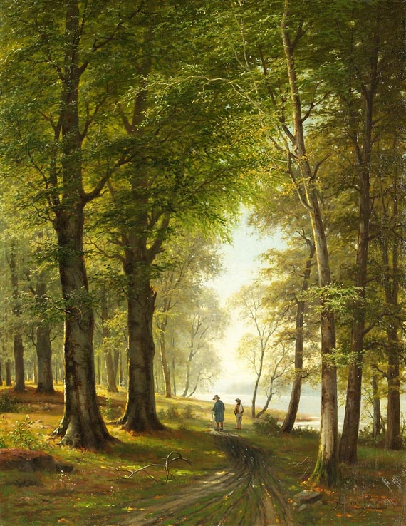 Jacobus Johannes van Poorten - Waldweg