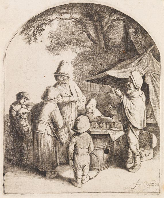 Adriaen van Ostade - Der Quacksalber