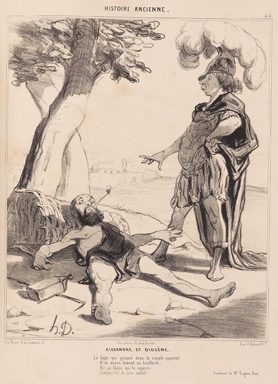 Honoré Daumier - Histoire ancienne, Paris 1841-43. - Altre immagini