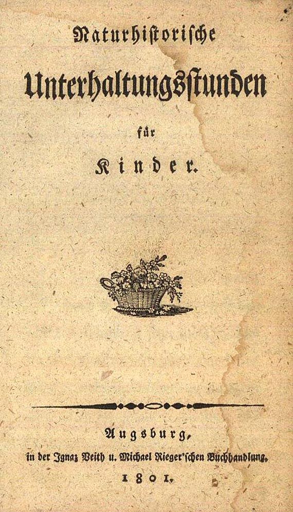   - Unterhaltungsstunden für Kinder (1801)