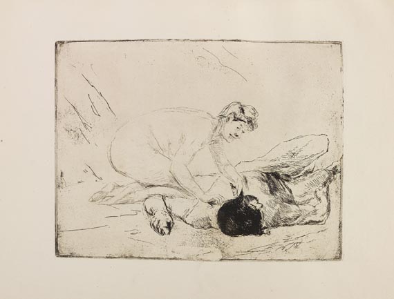 Max Liebermann - Sieben Radierungen (1909)