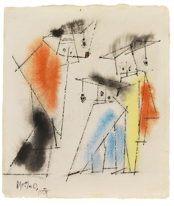 Lyonel Feininger - Ohne Titel (Graduation)