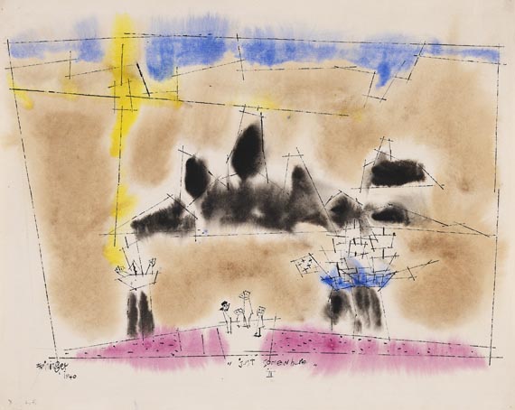 Lyonel Feininger - Just somewhere II