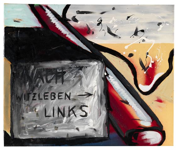 Martin Kippenberger - Kleiner Verkehr (Kreuzung Hauptstraße-Gerwigstraße, St. Georgen - Nach Witzleben links - Capri Nr. 8) - Altre immagini