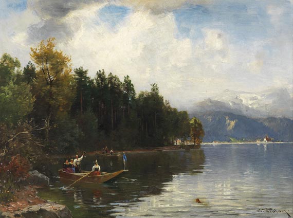 Joseph Wopfner - Am Walchensee