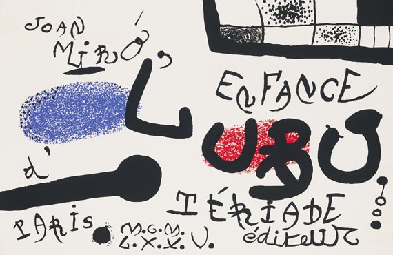 Joan Miró - 4 Blätter aus: L