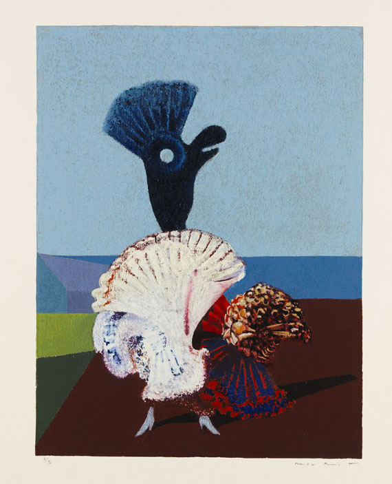 Max Ernst - Danseuse espagnole au bord de la mer