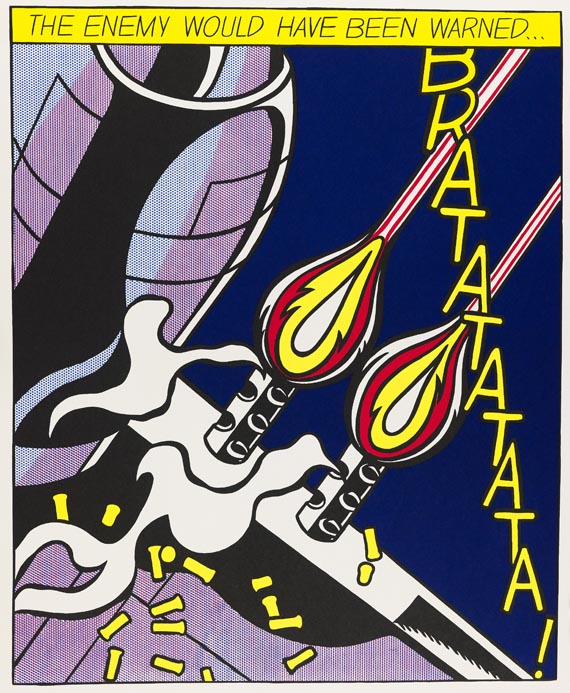 Roy Lichtenstein - 3 Blätter: As I Opened Fire Poster - Altre immagini