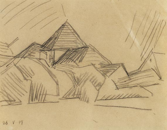 Lyonel Feininger - Dorfansicht