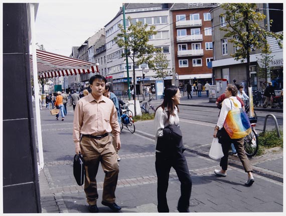 Thomas Struth - Obdachlose fotografieren Passanten