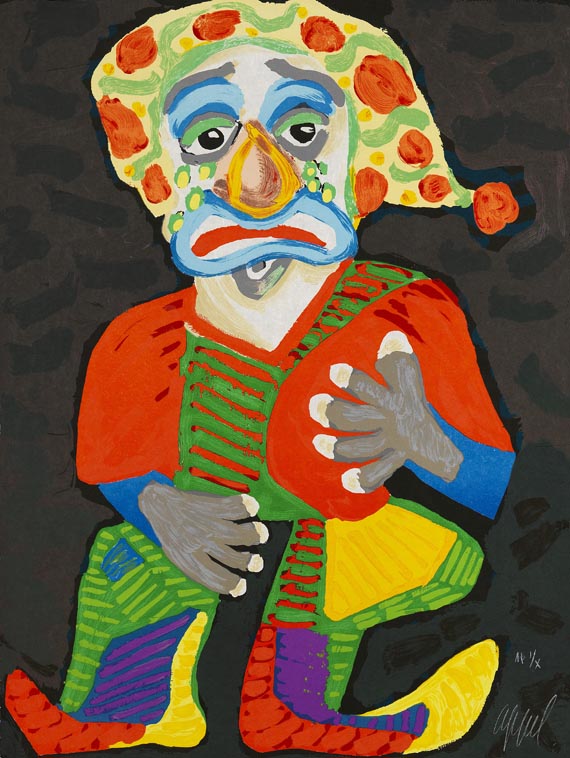 Karel Appel - Pagliacci