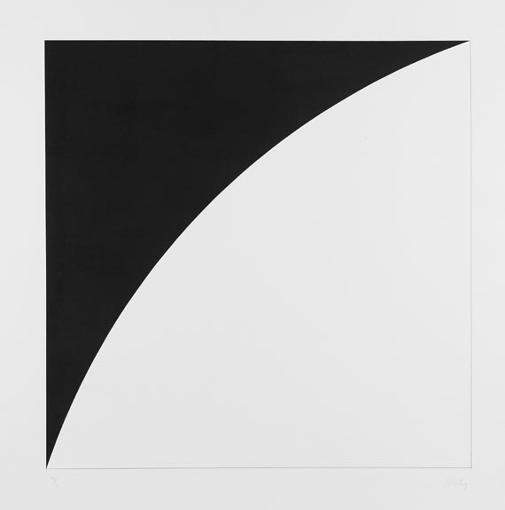 Ellsworth Kelly - Black curve I