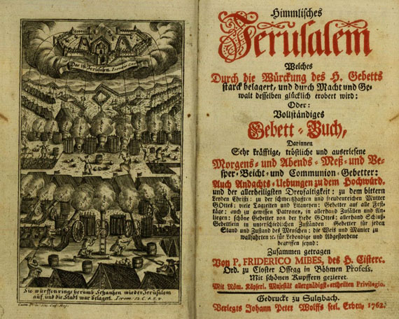 Friderico Mibes - Himmlisches Jerusalem (1762).