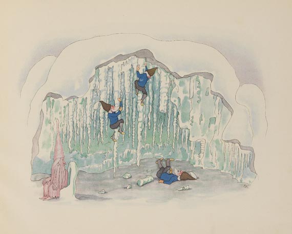 Ernst Kreidolf - Ein Wintermärchen 1924.