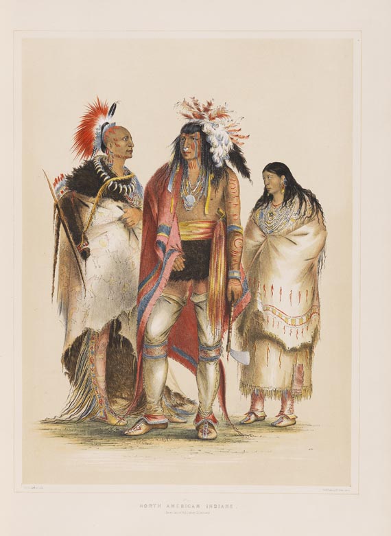 George Catlin - North American Indian Portfolio. 1844. - Altre immagini