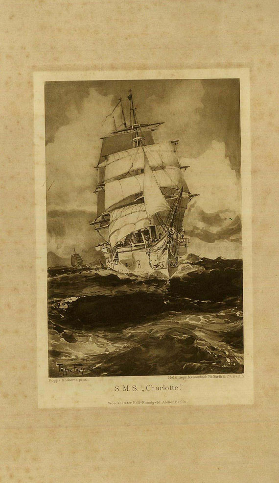 Schiffahrt - SMS Charlotte, Fotoalbum, 1901-1902.