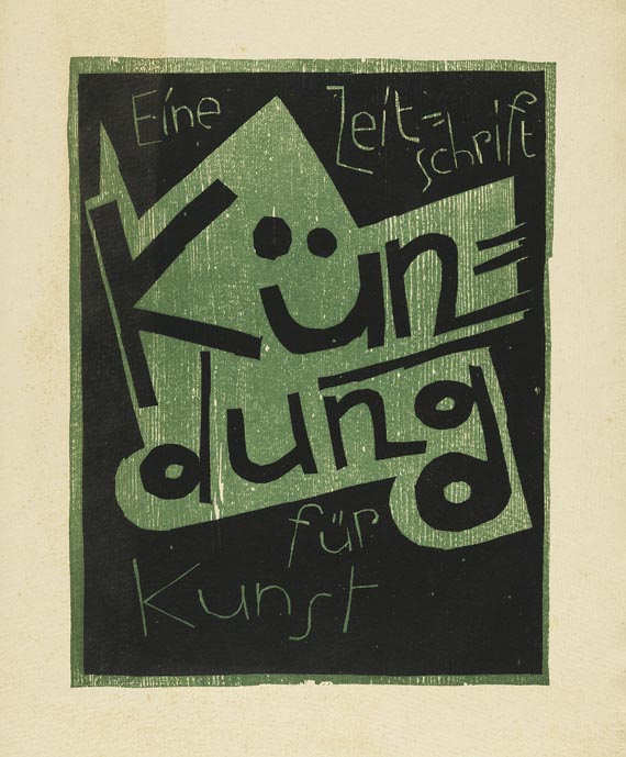   - Kündung. 5 Hefte. 1921.