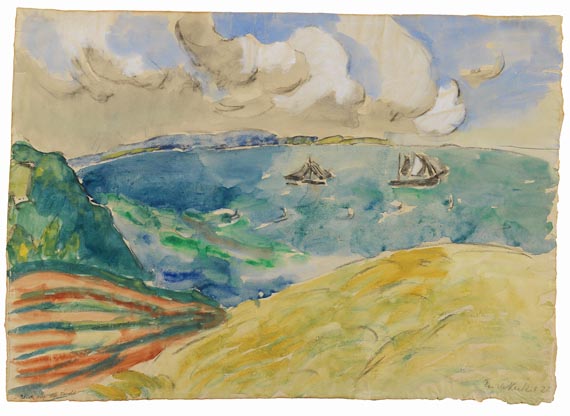 Blick auf die Förde, 1922