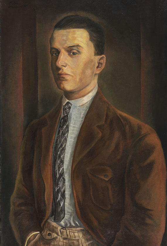 Willi Geiger - Porträt eines jungen Mannes