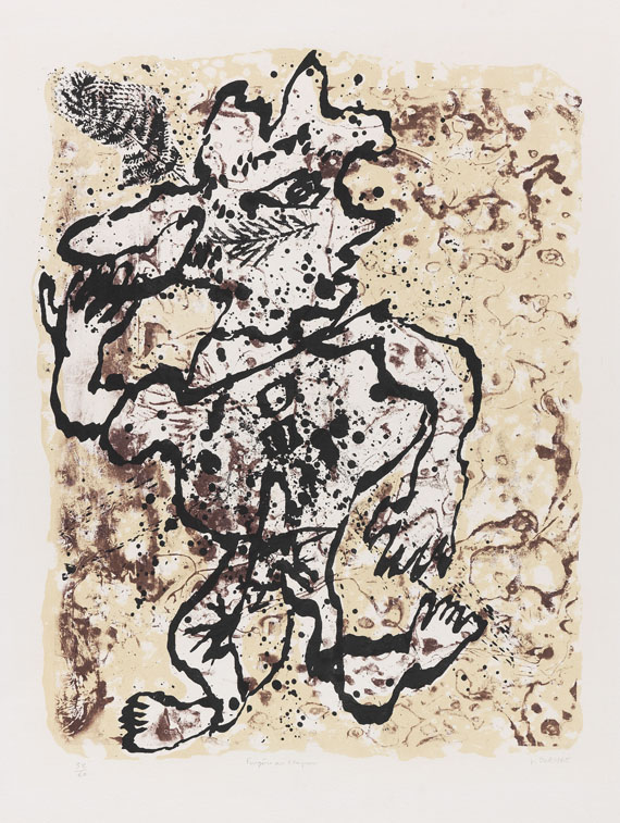 Jean Dubuffet - Fougère au chapeau