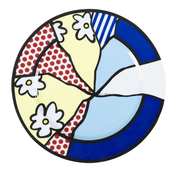 Roy Lichtenstein - 6 Rosenthal Künstler-Platzteller