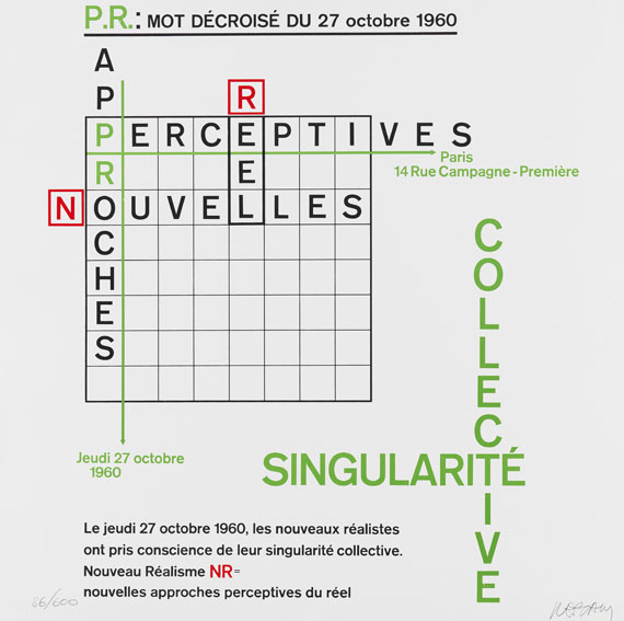  Mappenwerk / Portfolio - Les Nouveaux Réalistes